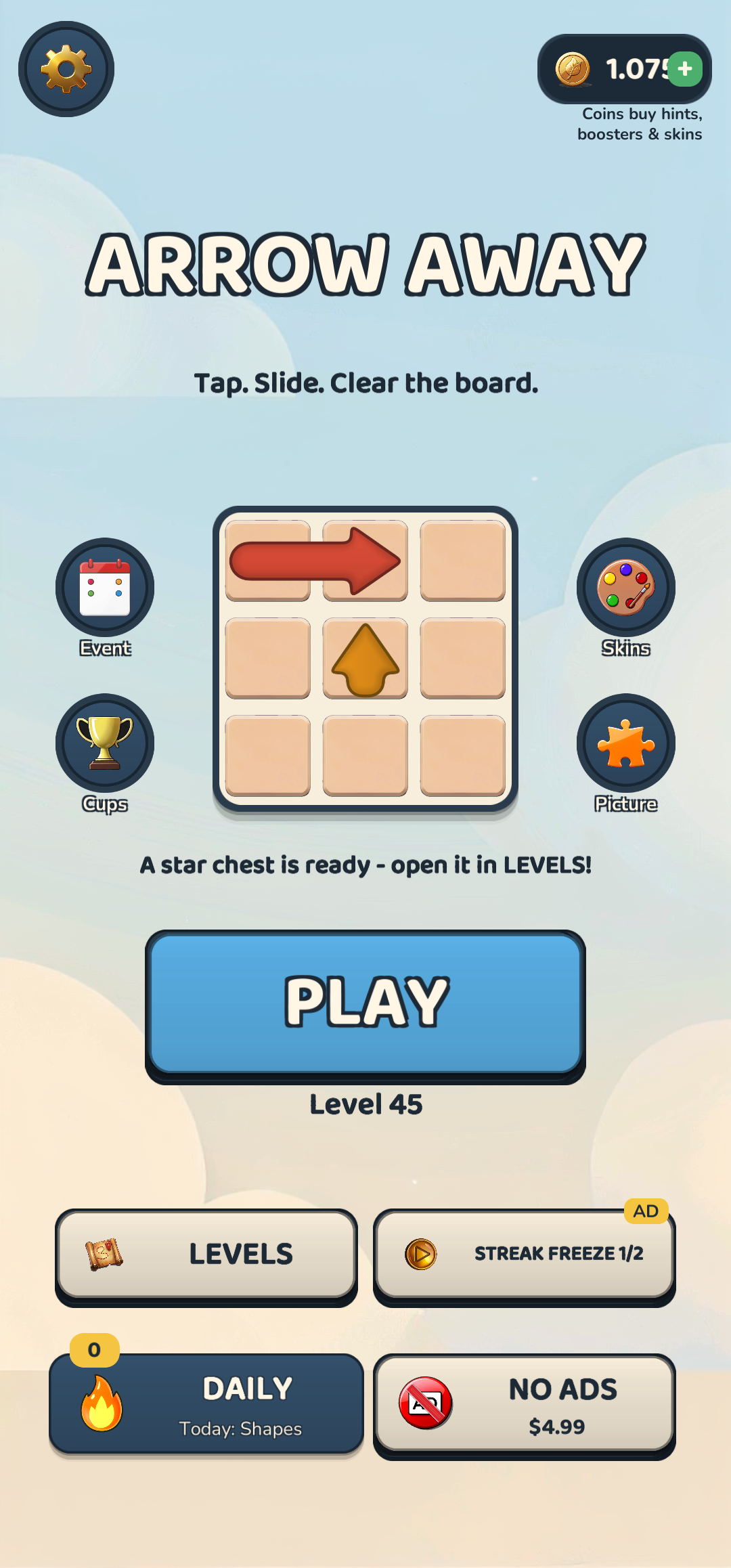 Arrow Away screenshot 1