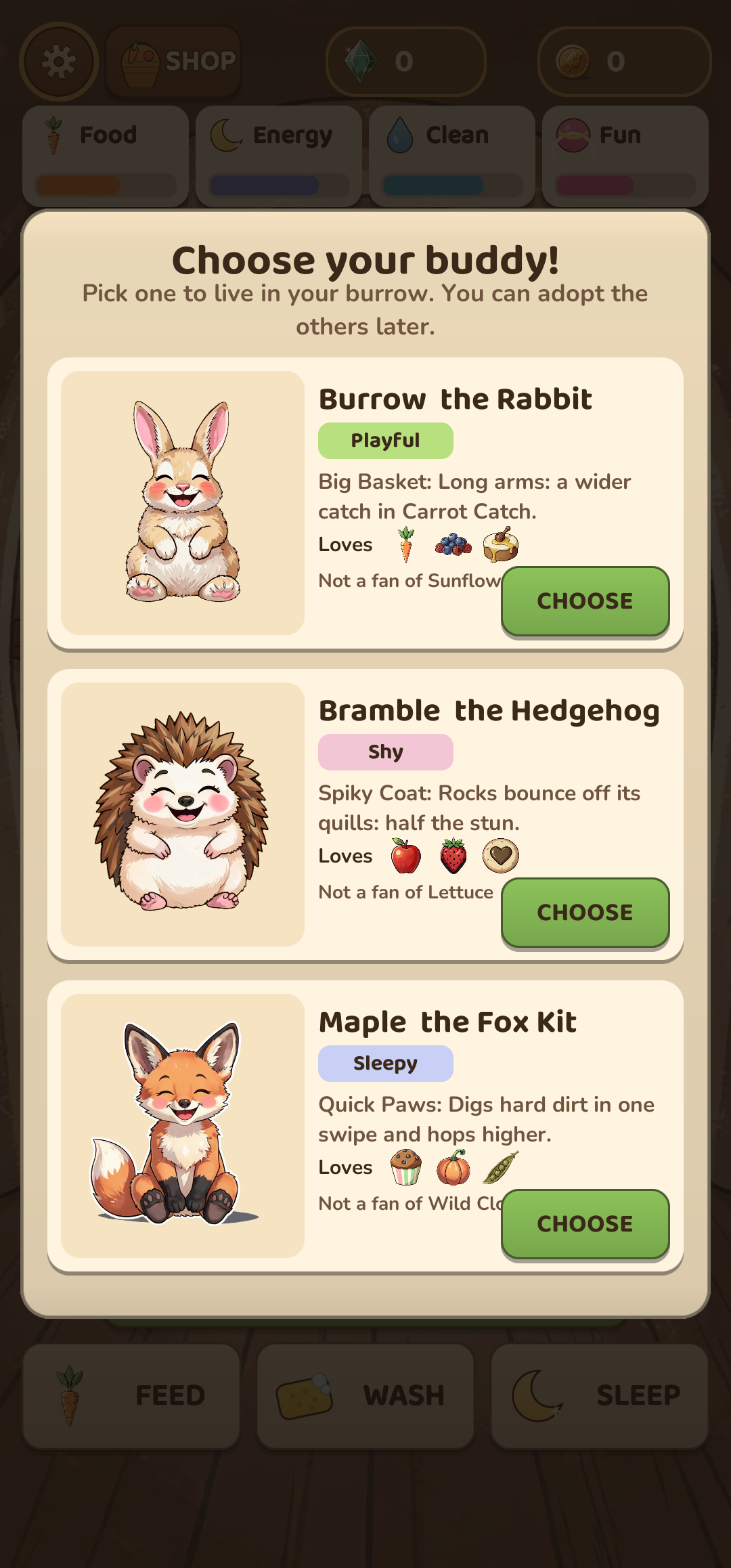 Burrow Buddy screenshot 1